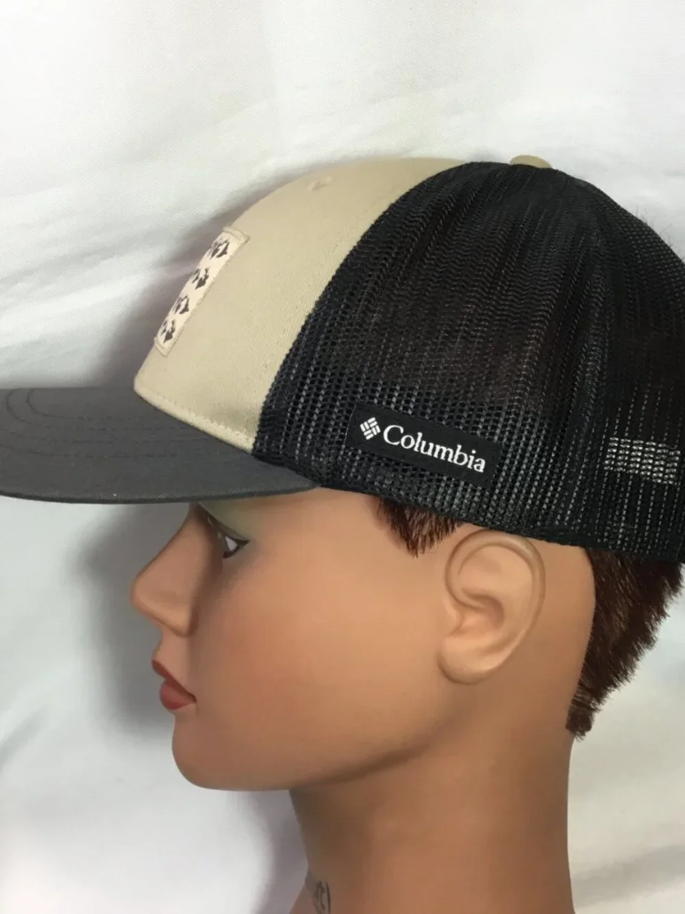 Columbia PHG Game Flag Mesh Yupoong Youth Snapback